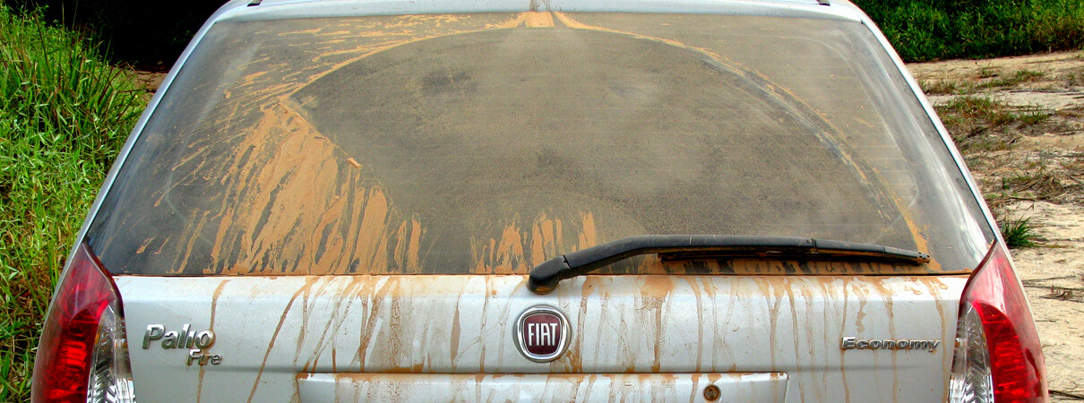 The roads of Northeastern Brazil vary from pavement, gravel, and packed dirt. Photo by Bennett Hennessey