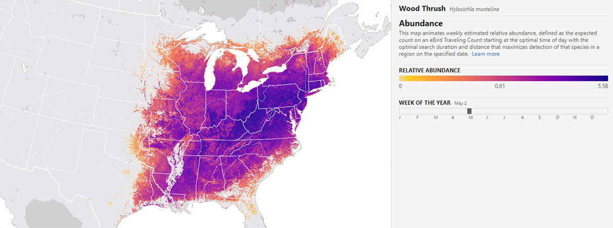 Map of JVs working with ABC to improve bird habitat management.